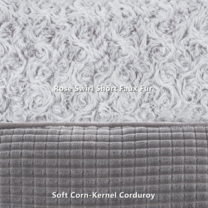 Petzeen Orthopädisches Hundebett mit erhöhtem Rand Waschbar Komfort & Ruhe